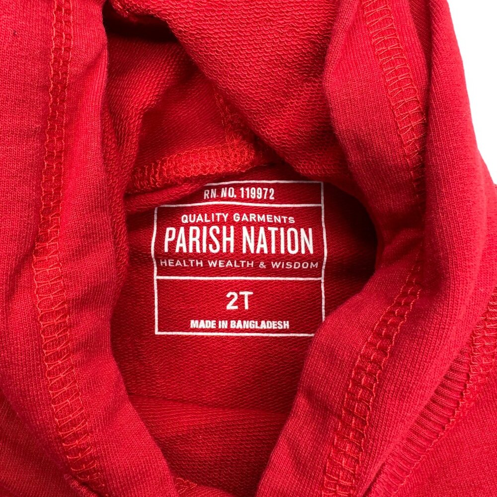 Parish Nation Crimson Hoodie (2T) - Picture 8 of 9